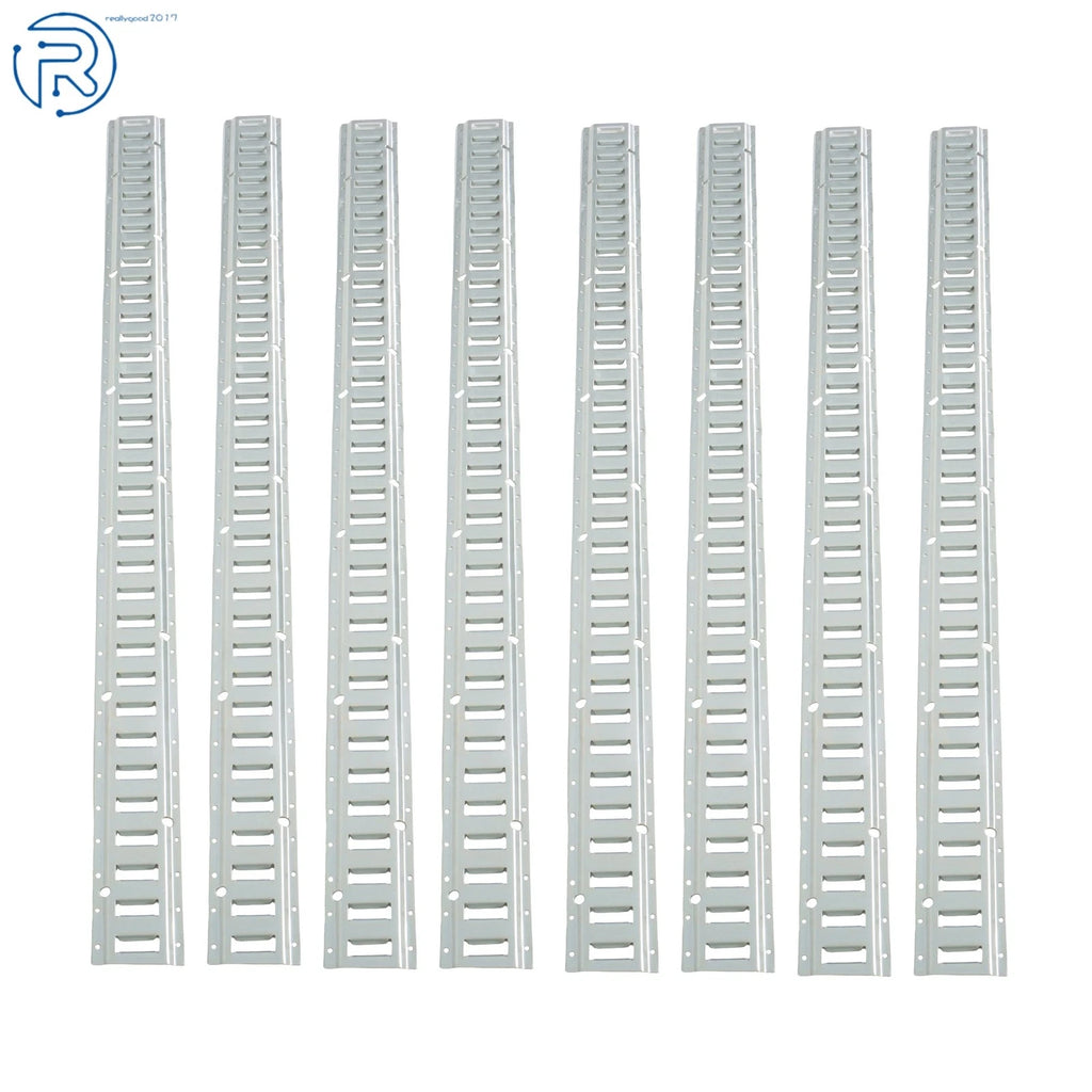 Set of 8 E Track Tie Down Rails for Van Truck (Multi-Purpose)