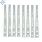 Set of 8 E Track Tie Down Rails for Van Truck (Multi-Purpose)