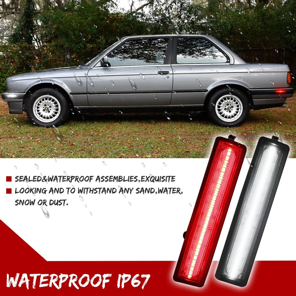LED Side Marker Lights for BMW E30 3 Series & E34 5 Series (1982–1996)