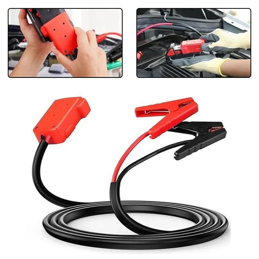 1m Jumper Cable Set for Automotive Jump Starts and Battery Boosting
