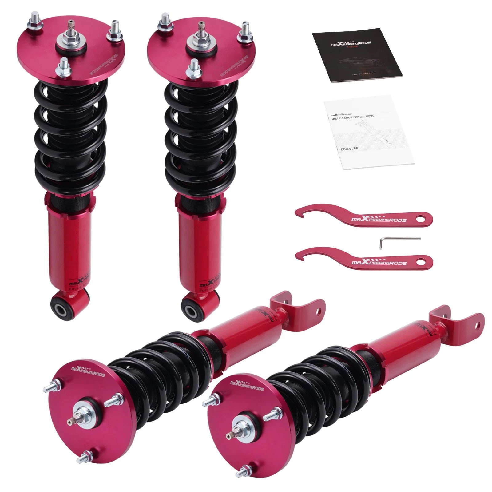 24 Ways Damper Coilovers Struts Shocks Fit Toyota Supra 93-98 Lexus SC300 SC400