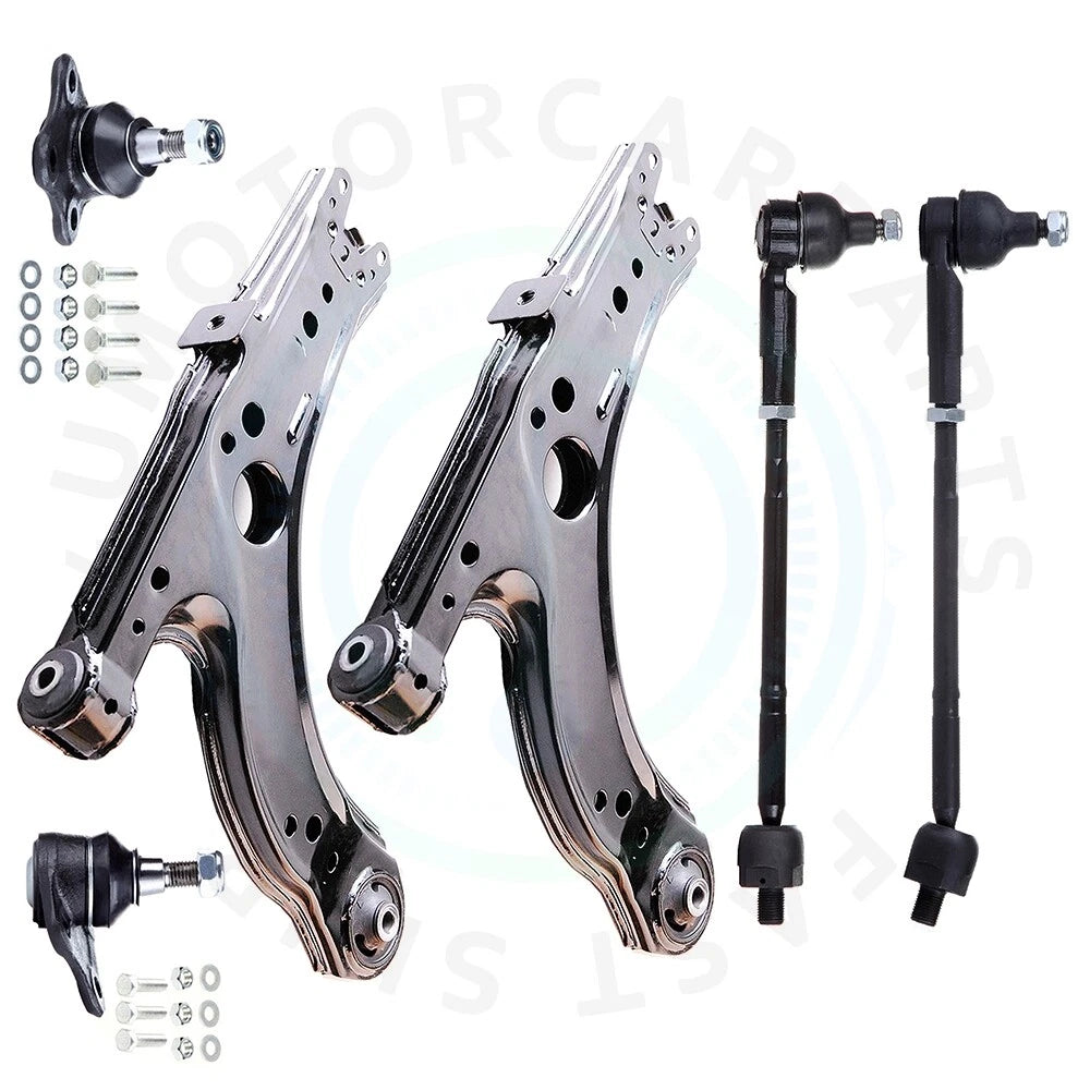 Set of 6 Front Lower Control Arm Ball Joints for Volkswagen Golf (1999–2006)