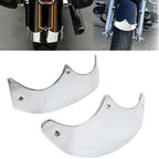 Chrome Mudguard Tip Edge Trim for Harley Fat Boy FLSTF (1989–2006)