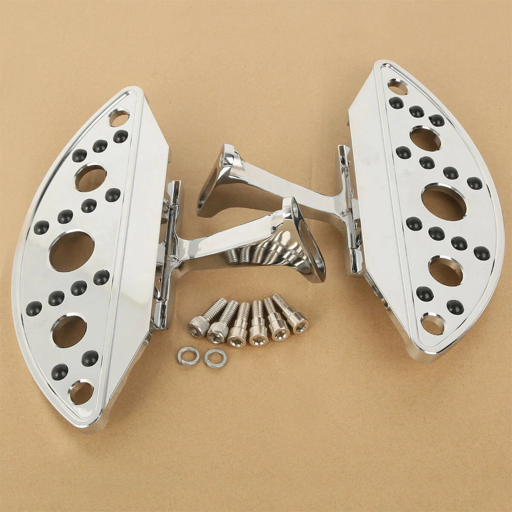 Semi-Circle Passenger Floorboard for Harley Street Glide (1980–2023)