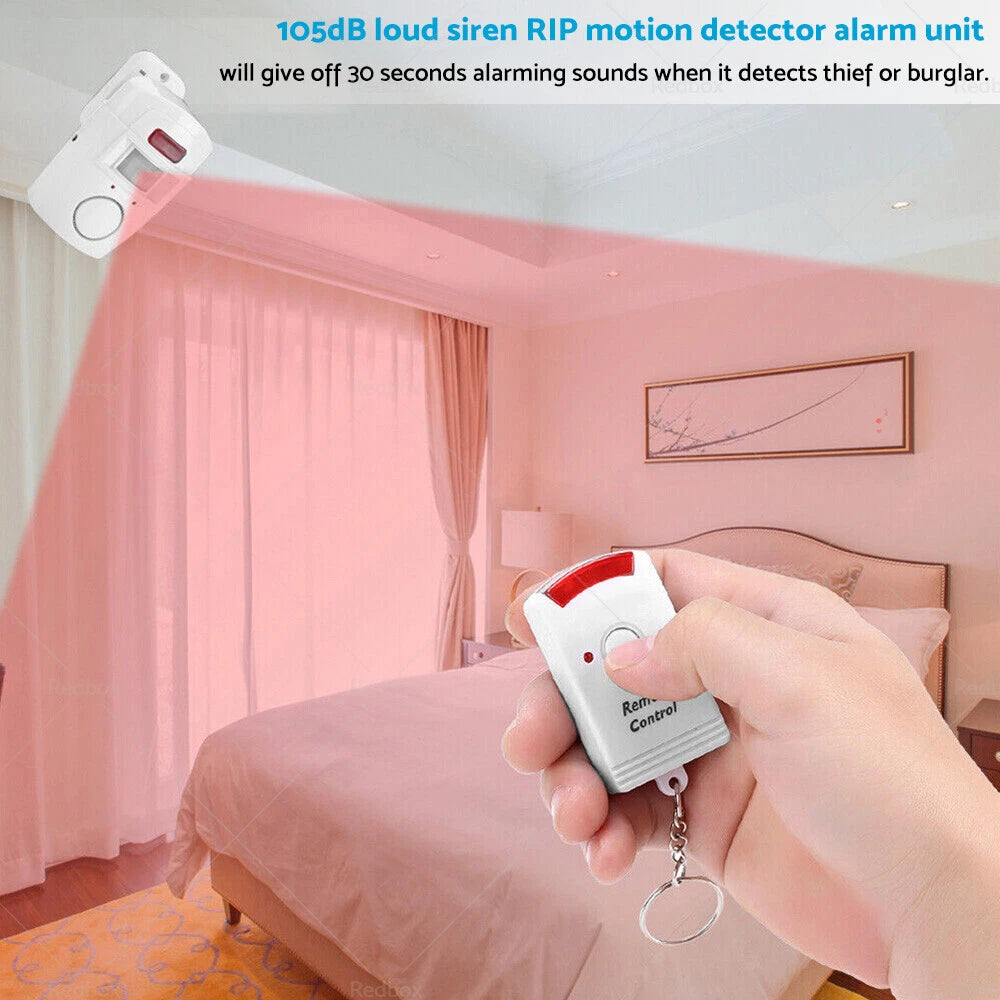 2X Wireless Home Security Alarm System 105db