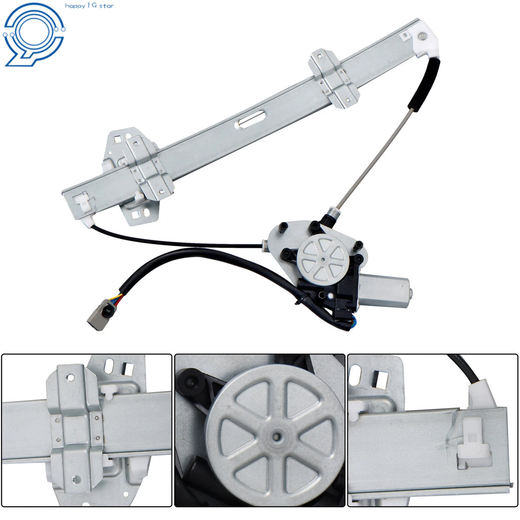 Power Window Regulator for Acura EL Sedan (1997–2000) Front Left with Motor