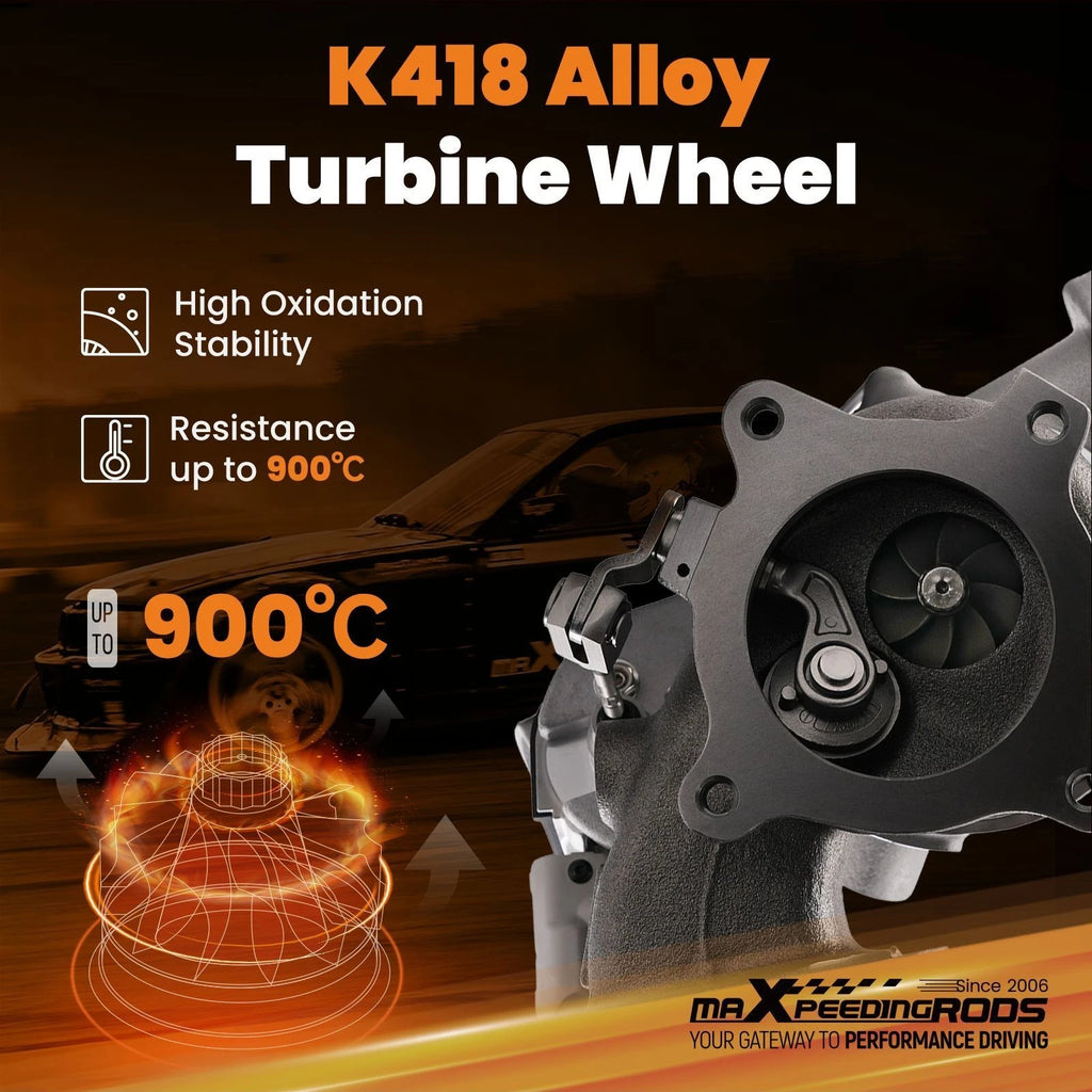Turbocharger for Audi A4 A5 Q5 A6 A7 Quattro 2.0L 2.0 TFSI (2016–2020) 06L145722B