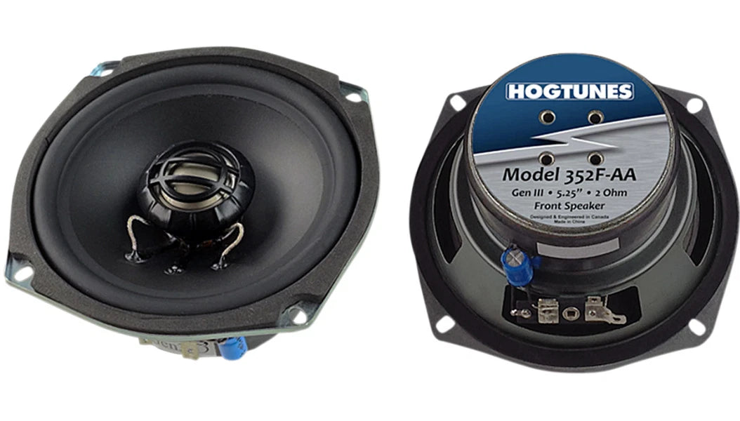 Hogtunes 5.25" Hi-Performance Speakers for Harley Davidson Touring