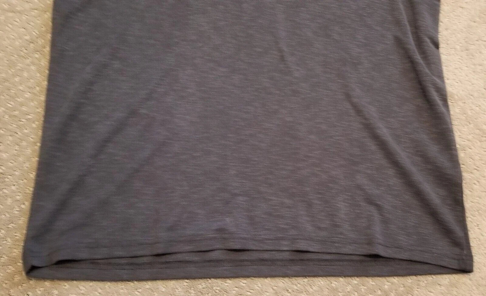 Men's Black Space Dye Slim Fit V-Neck Shirt for Joseph Abboud (NWT)