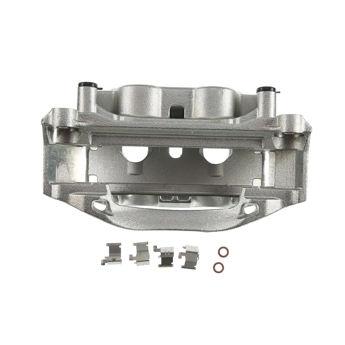 Pair Rear Brake Calipers with Bracket for Chevy Express 3500 (2003-2023)