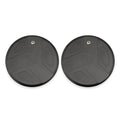 2X Black Frame Hole Caps for BMW R1200GS LC Adventure R1250GS (2013–2023)