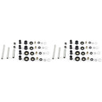 Rear Upper/Lower A-Arm Bushing Shaft Kit for Honda TRX650 680 Rincon (2003–2022)