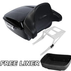 Trunk Backrest Pad for Harley Fatboy (2008–2016)