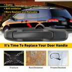 Left or Rear Sliding Door Handle for 1998–2003 Toyota Sienna Black