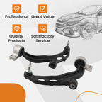 Set of 4 Front Lower Control Arms for Ford Taurus Flex (2010-2019)