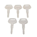 5 x Ignition Keys Metal for Komatsu Excavator Dozer Loader