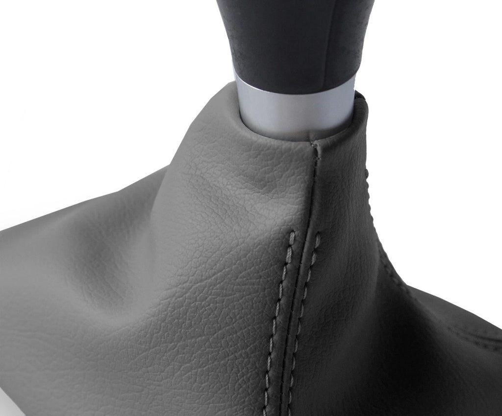 Leather Manual Shift Boot Cover for Toyota Celica (2000–2005) Gray