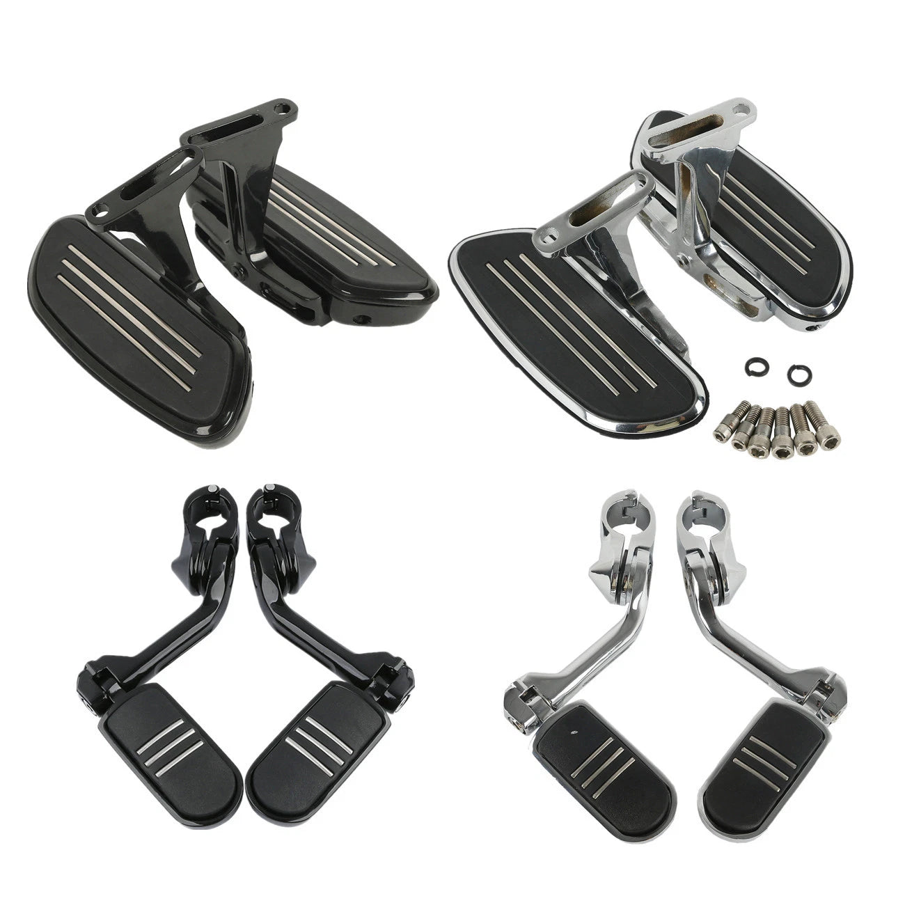 Passenger Floorboard for Harley Road Glide (1993–2022) 1-1/4'' Footpeg