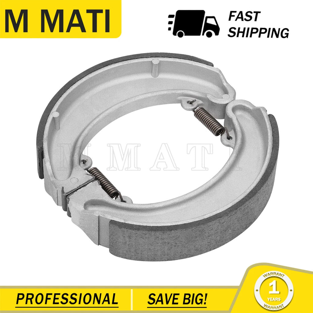 Rear Brake Shoes w/Spring for Honda ATC250SX, ATC250ES (1985–1987)