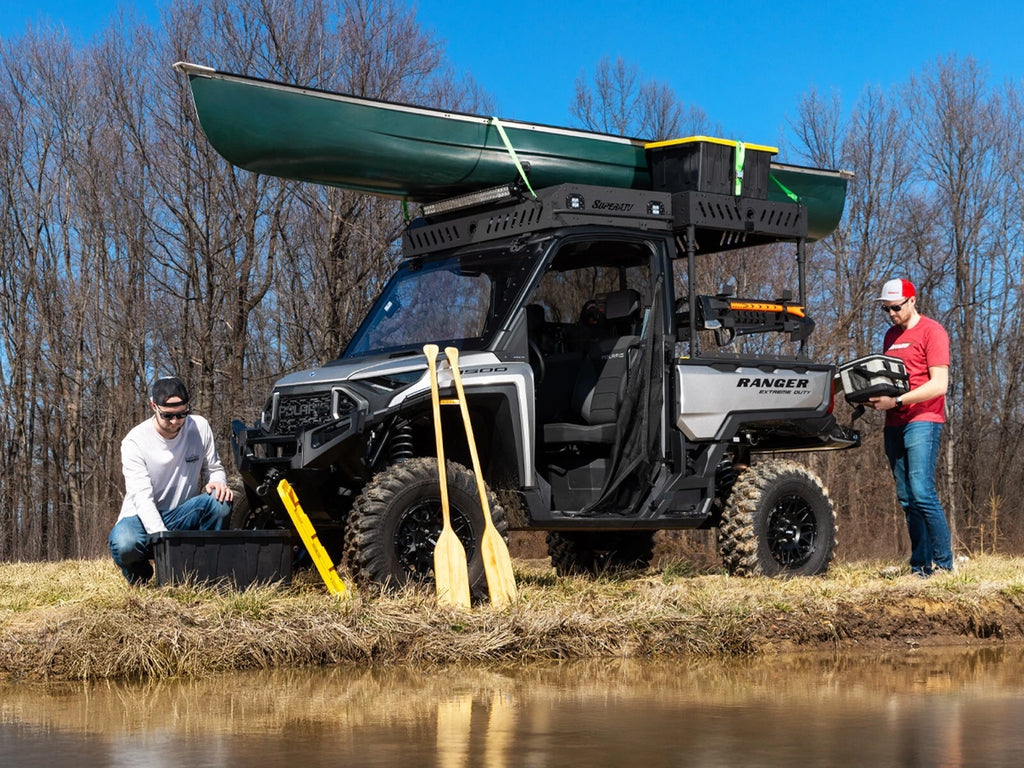 SuperATV Outfitter Bed Rack for Polaris Ranger XD 1500 (2024–2024)