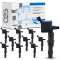 Set of 10 Ignition Coils for Ford F-550 Super Duty (2009–2019)