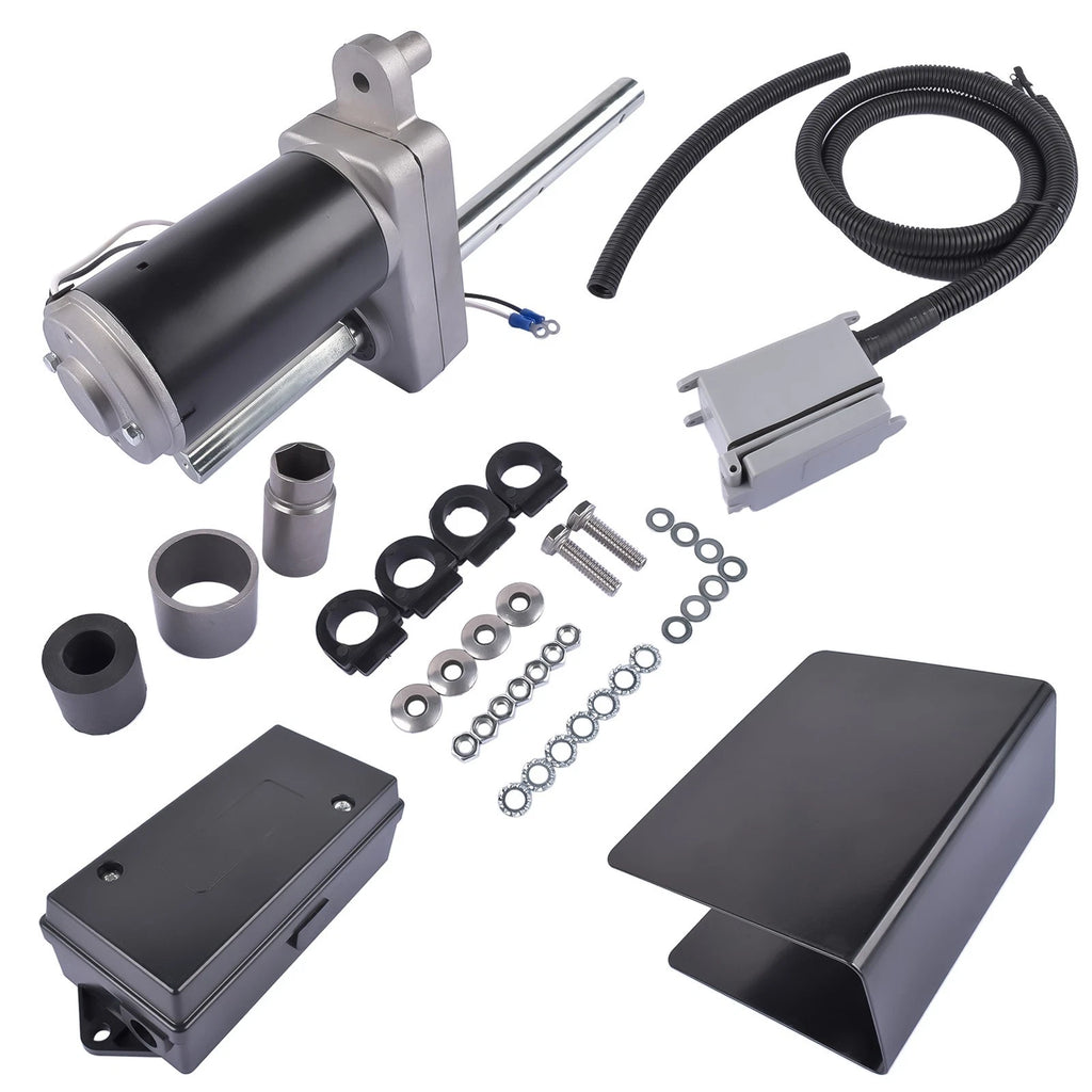 Electric Trailer Jack Kit 12000lbs for Single Speed Jack