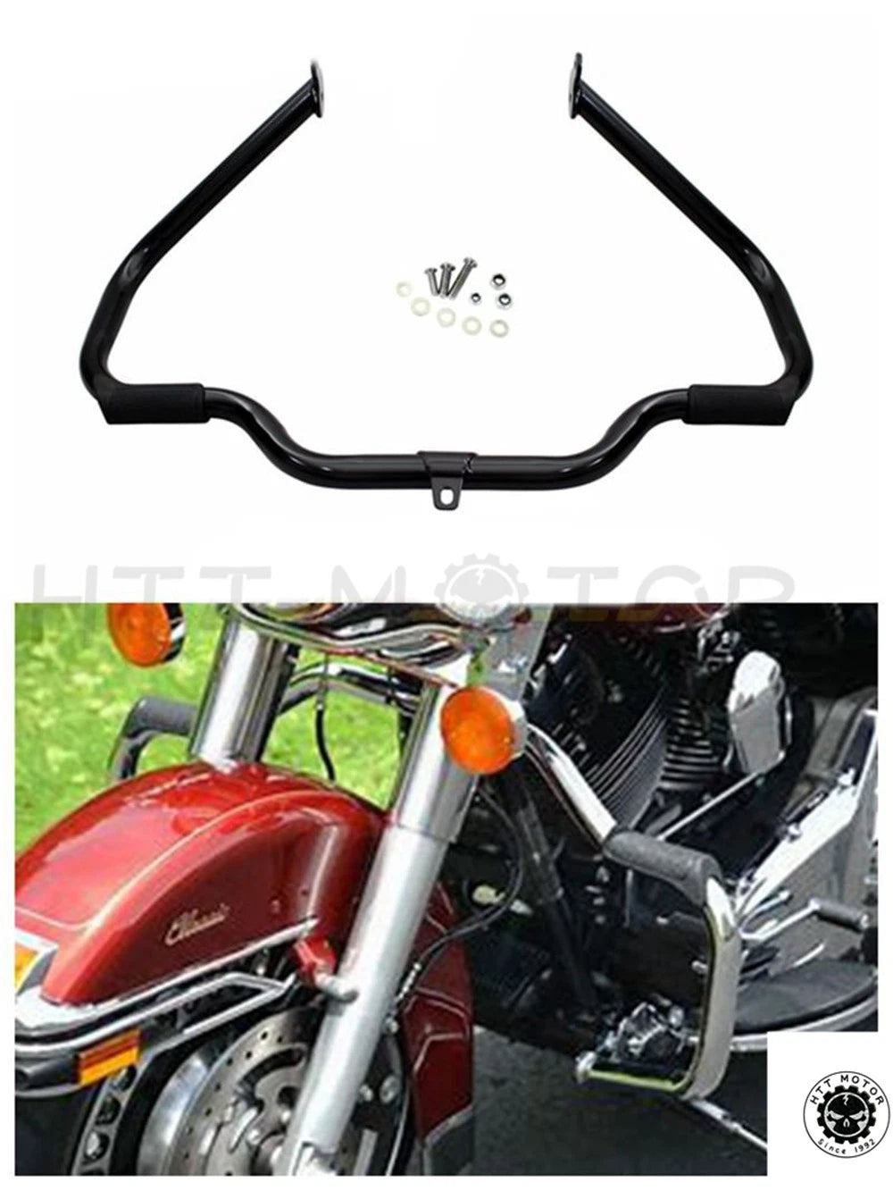 Engine Guard Crash Bar for Harley Touring Road King Street Glide (2009–2017)