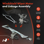 Front Wiper Motor and Linkage Assembly for Chevrolet Cavalier (2000-2005)