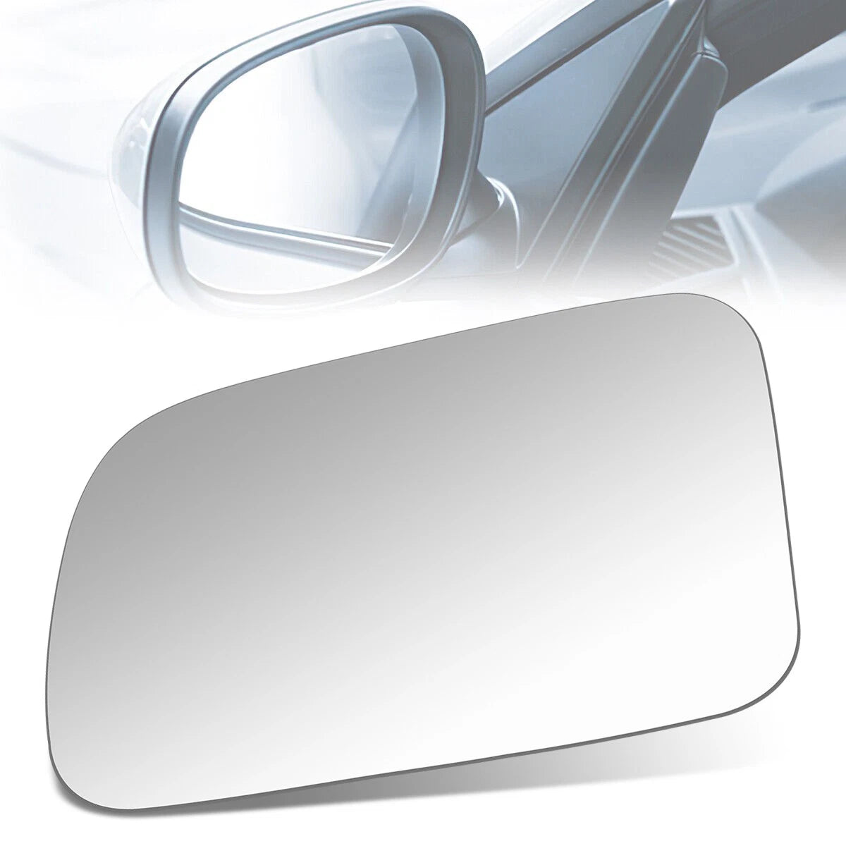 Side View Door Mirror Glass Flat Lens for Mitsubishi Galant 1989–1993