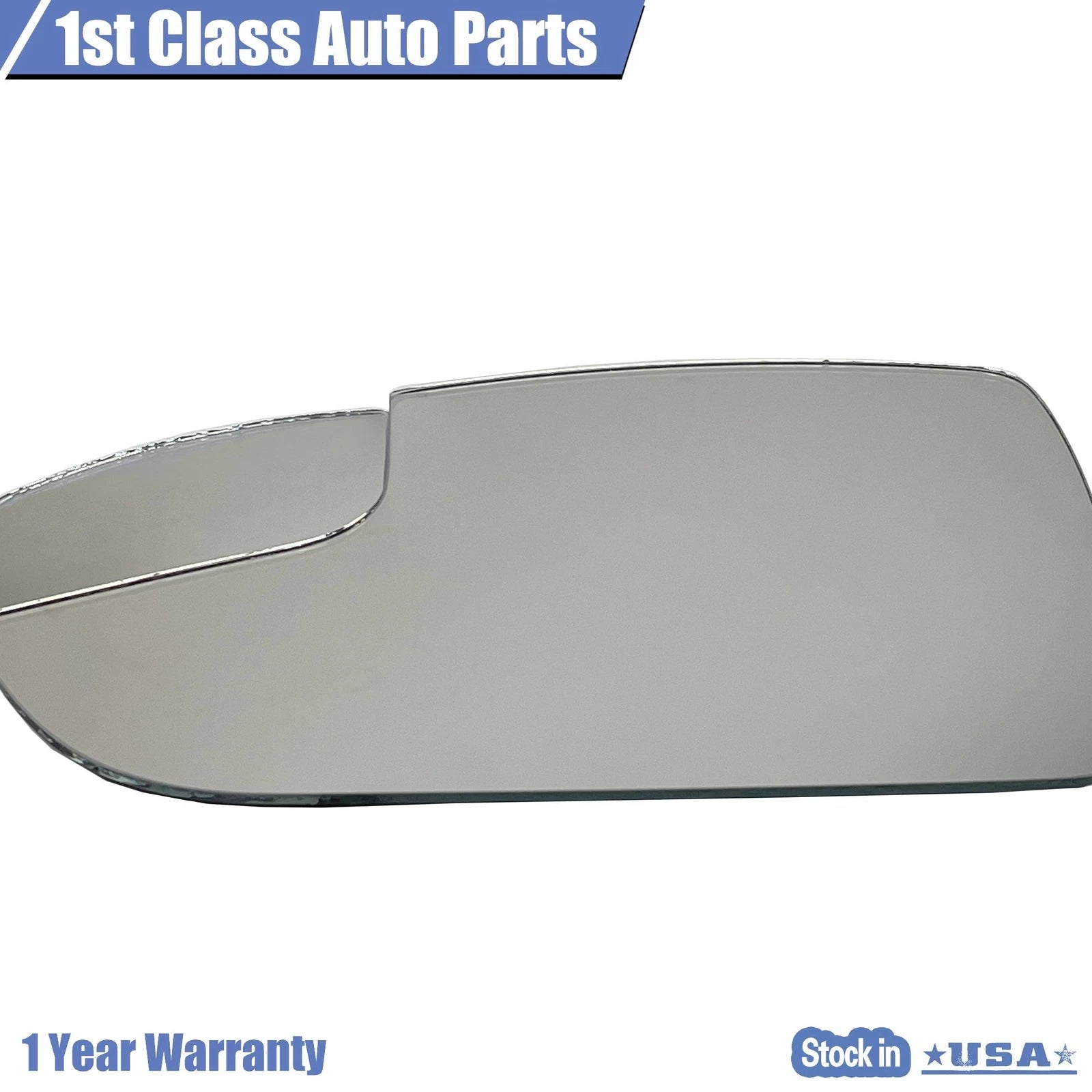 Mirror Glass for Ford Focus (2012–2018) Driver Side Left LH