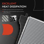 Radiator with Trans Oil Cooler for Ford Mustang (1994–1996)