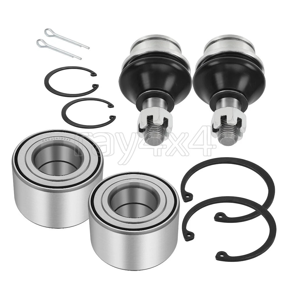 Front Wheel Bearing Ball Joint Kit for Kawasaki KAF820 Mule Pro FX FXT (2015–2023)