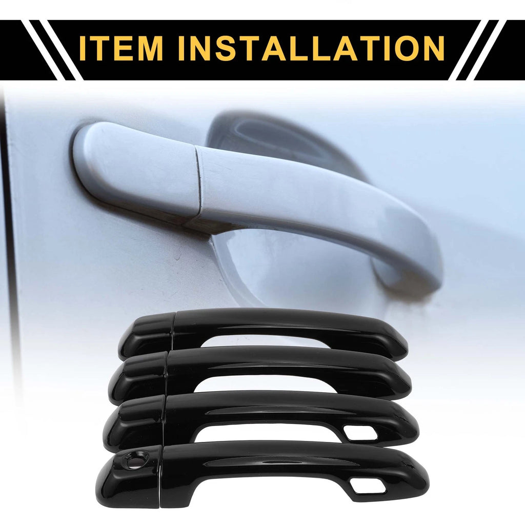 Set of 4 Exterior Door Handle Covers for Toyota 4Runner (2010–2019)