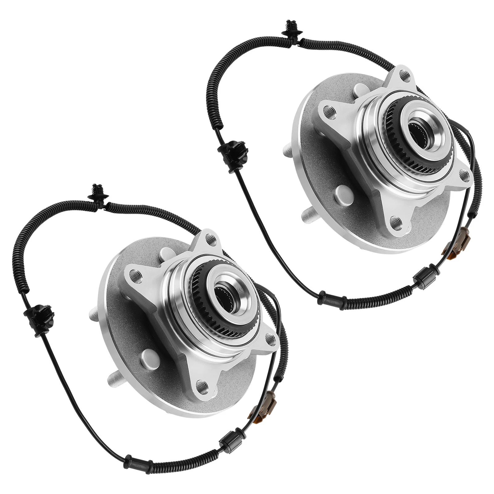 2pc Front Wheel Bearings and Hubs for Ford F-150 (2015–2017) BR931007