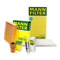 Mann Engine Oil, Air, Cabin & Fuel Filter Service Kit for BMW X5 (2000–2006)