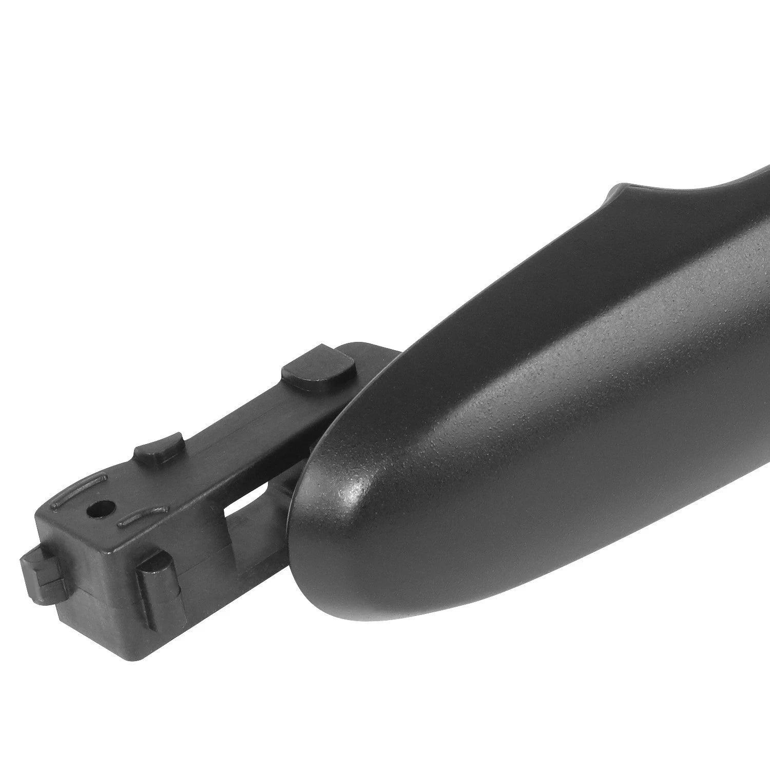 Front Left Exterior Door Handle for Nissan Versa (2007–2012) w/Keyhole, Textured Black