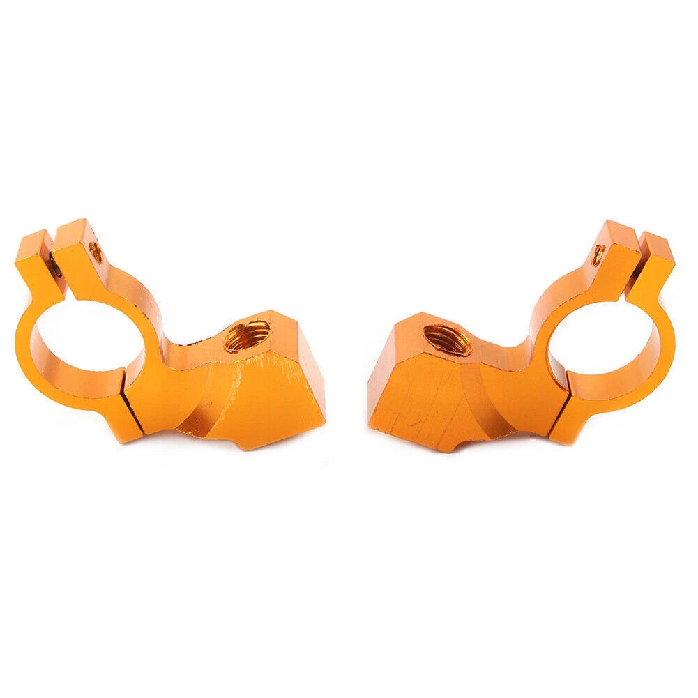10mm 7/8" Thread Motorcycle Handlebar Rearview Mirror Mount Bracket Adapter