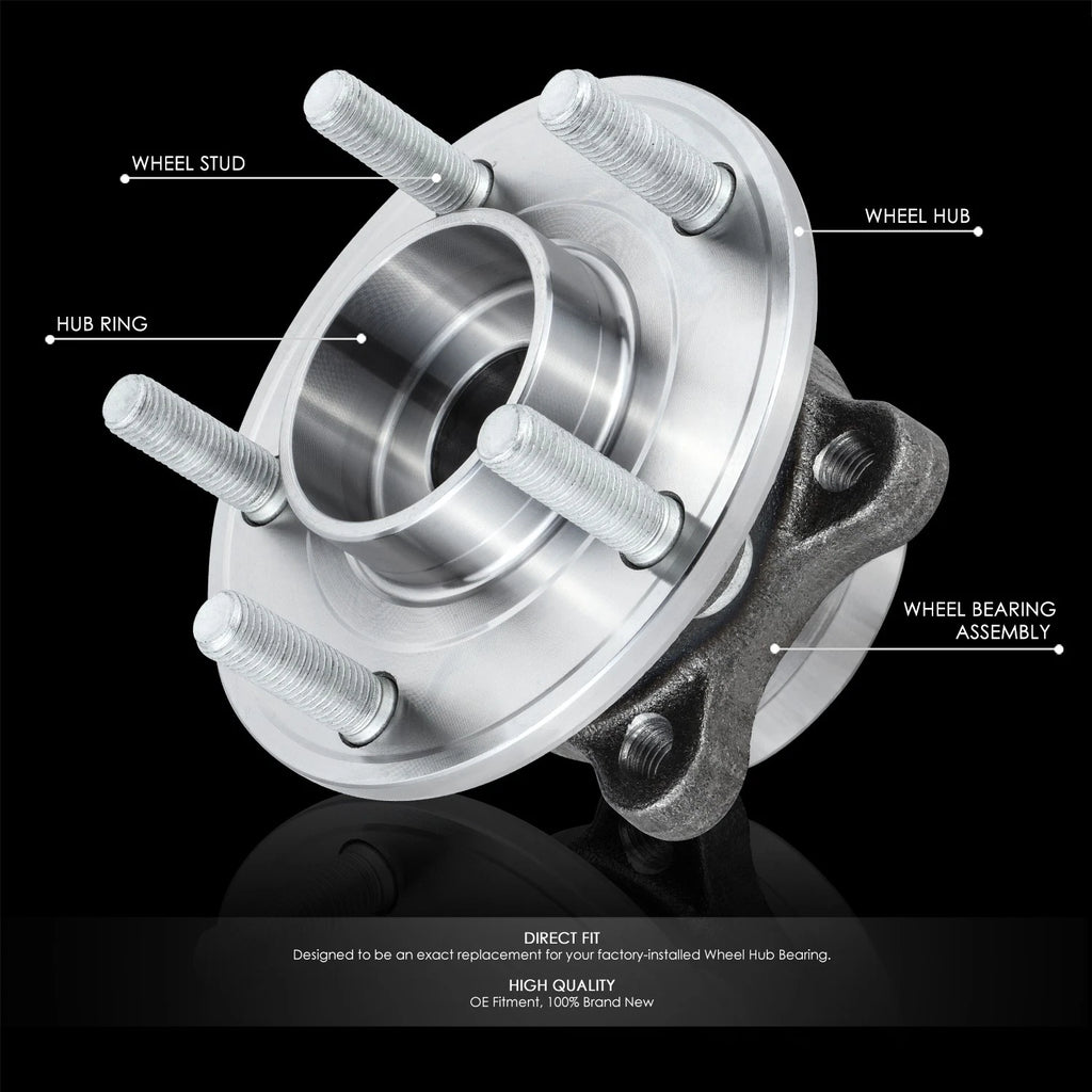 Set of 2 Wheel Bearing Hubs for Lincoln MKZ (2013–2020)
