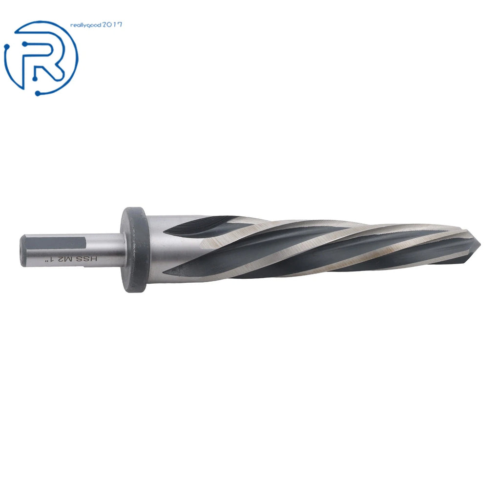 1" HSS Taper Reamer Drill Bit for Metal Steel Wood (Align, Enlarge Holes)