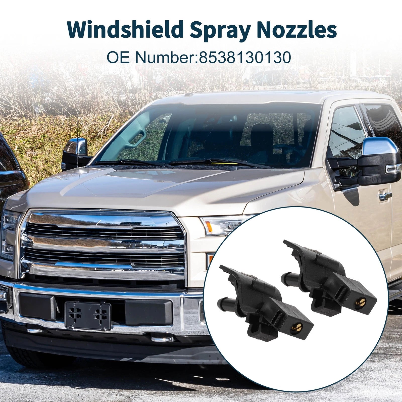 Windshield Washer Nozzle Set for Toyota Camry (No. 8538130130)