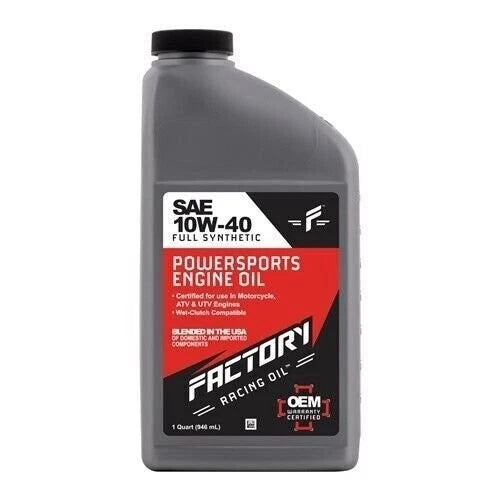 2X 10W40 Oil Change Kit for Kawasaki KL250 KLR250 (Factory Racing Parts)