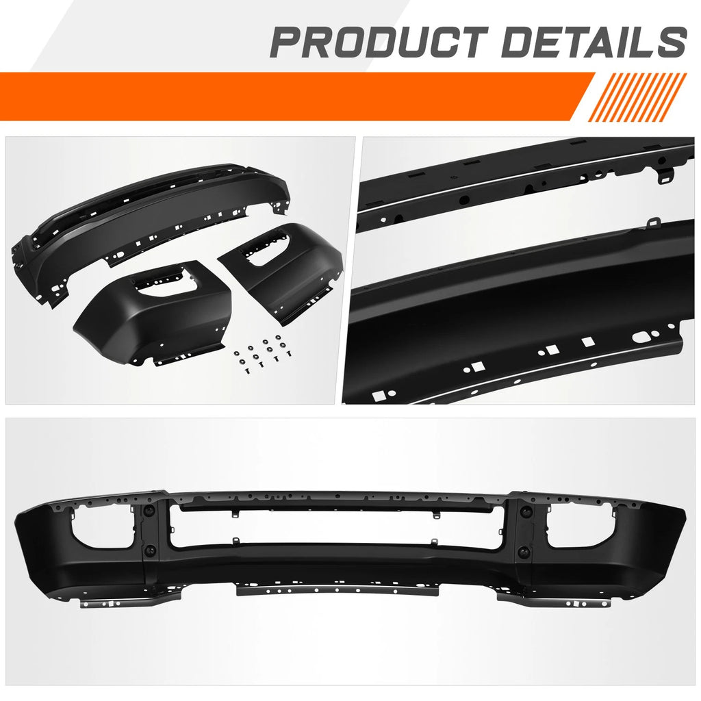 Front Driver Left Lower Bumper Cover Molding for BMW 740i 740Li 740Ld (2013–2015)