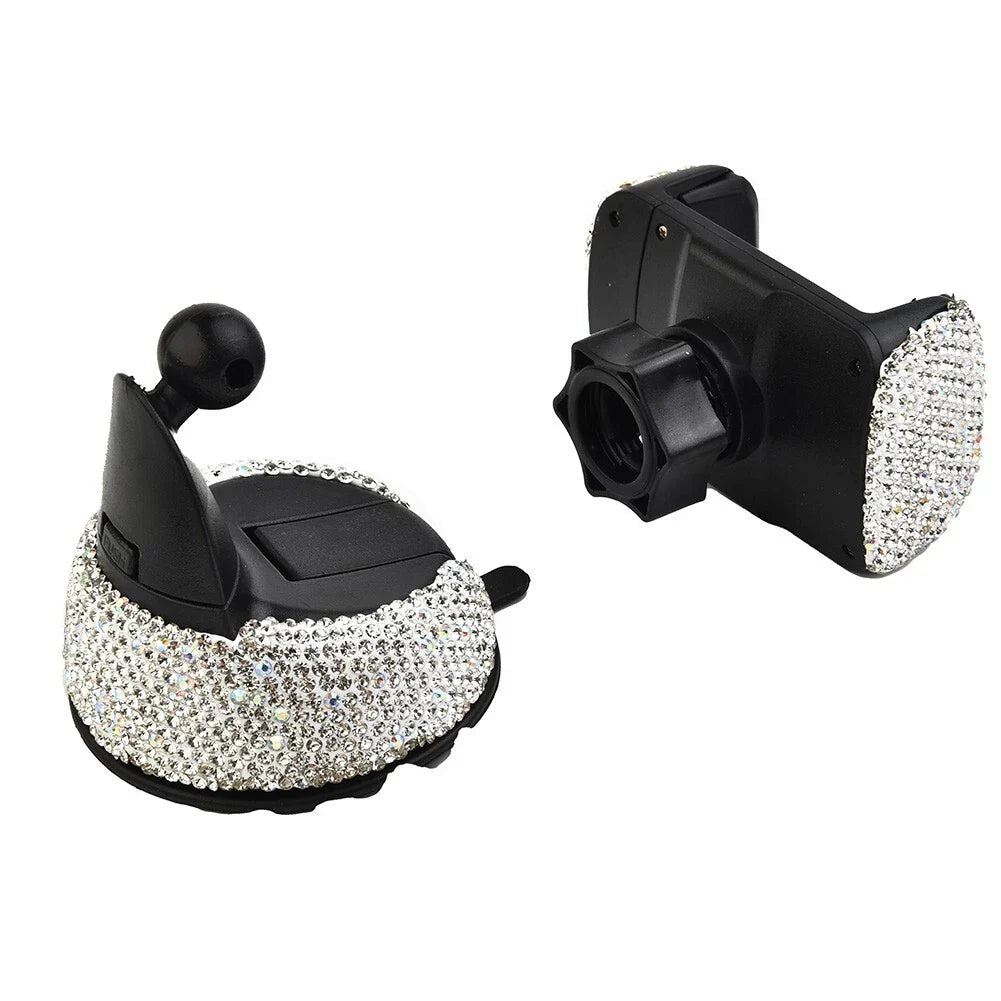 Car Phone Holder Dashboard Stand with Adjustable Clamp for All Makes