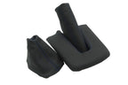 Set of 2 E Brake & Shift Boots for BMW E85 M3 Z4 (2003–2008) Blue Stitch