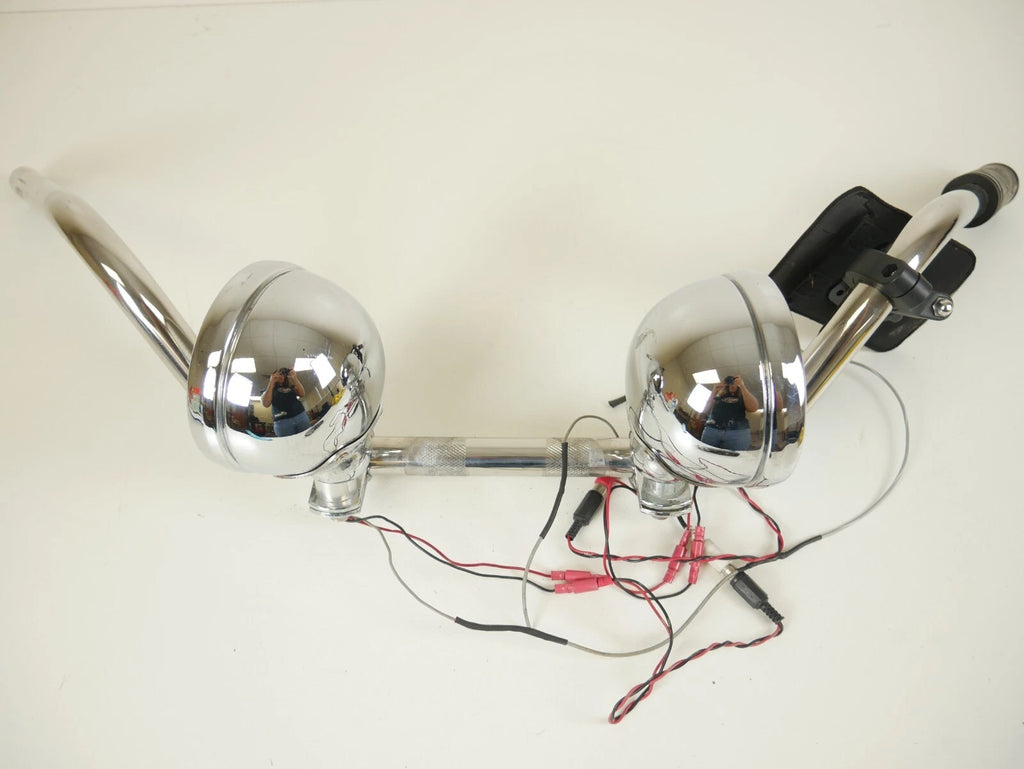 1" Handlebar with Speakers for Harley Sportster XL883 XL1200 Softail Dyna (All Years)