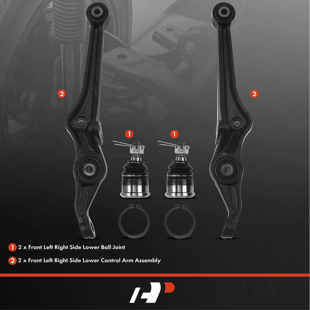 2X Front Lower Control Arm Ball Joint for Honda Accord (1998-2002)