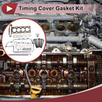 Timing Cover Gasket Kit for Chevrolet HHR 2.2L (2009–2011) Set of 1