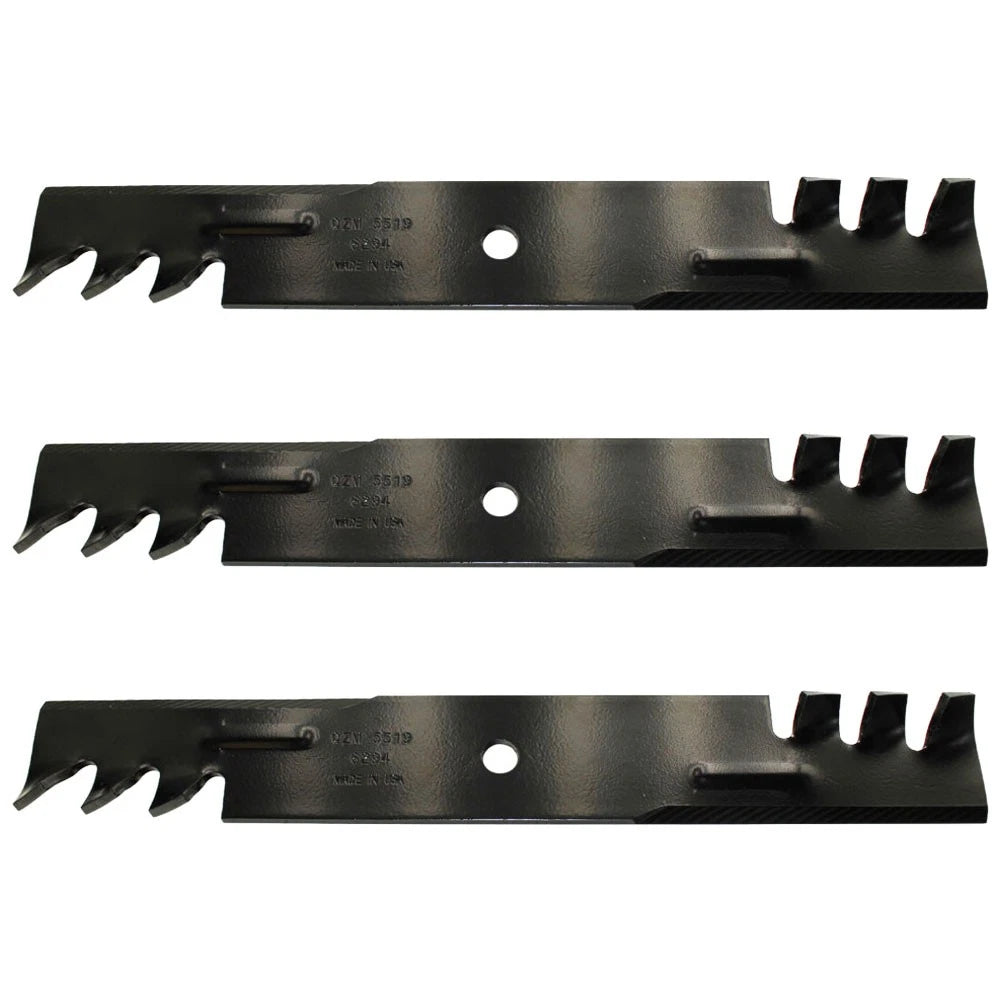 3X HD Mulching Blades for Exmark (303283, 103-2508, 103-2518, 103-6582)