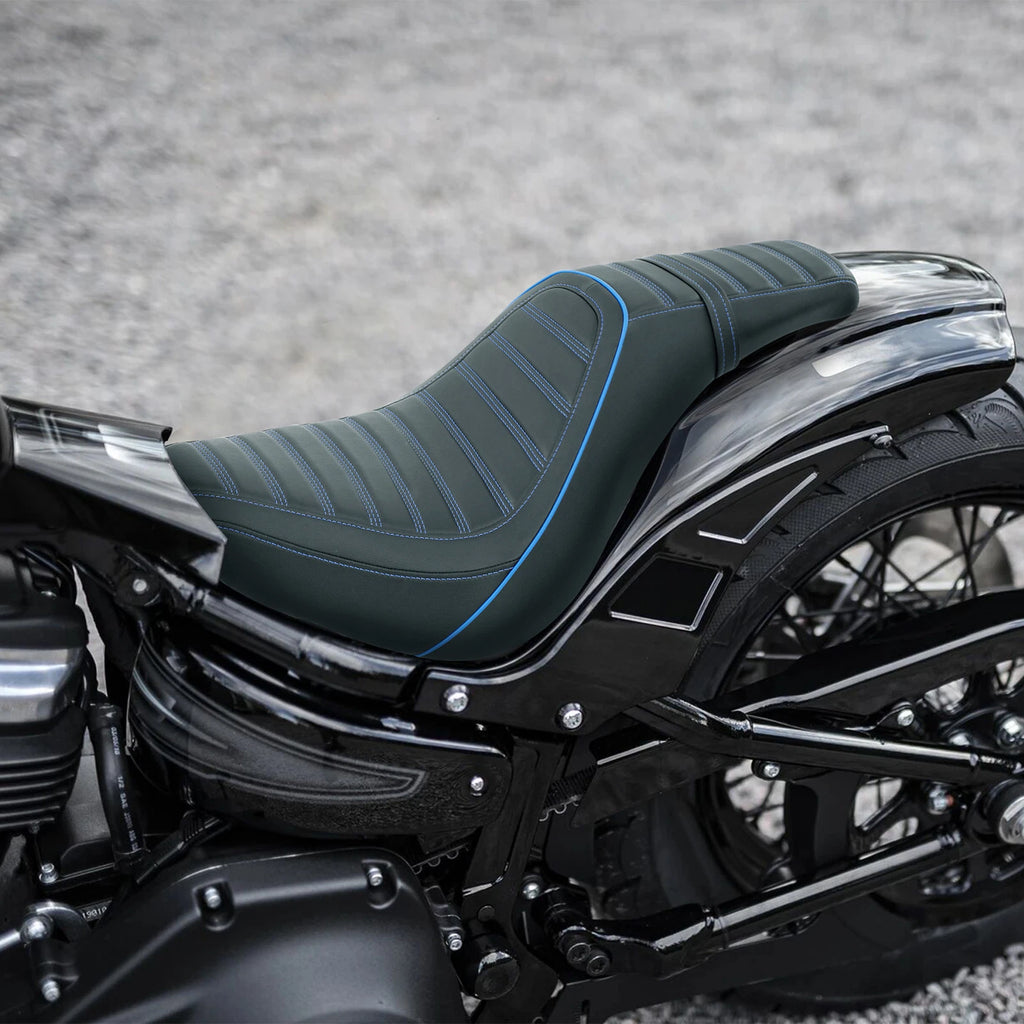 Rider Driver Passenger Seat for Harley Softail Heritage Classic Street Bob (2018–2026)