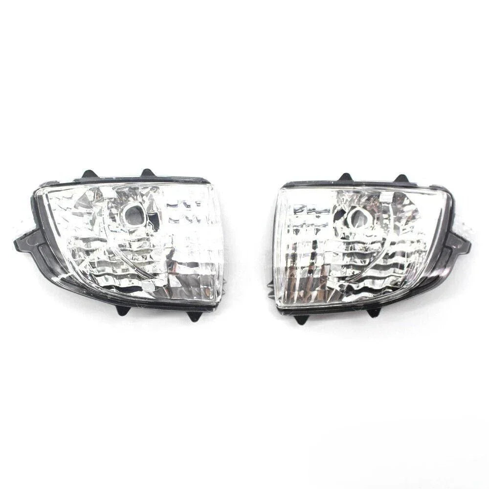 2 x Front Wing Mirror Turn Signal Light Indicator Lamp Lens Pair for Volvo XC70/90 (2007–2014)